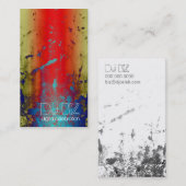 グランジなDejaの青虹 名刺 (正面/裏面)