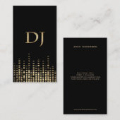 グランジなDJの名刺 名刺 (正面/裏面)
