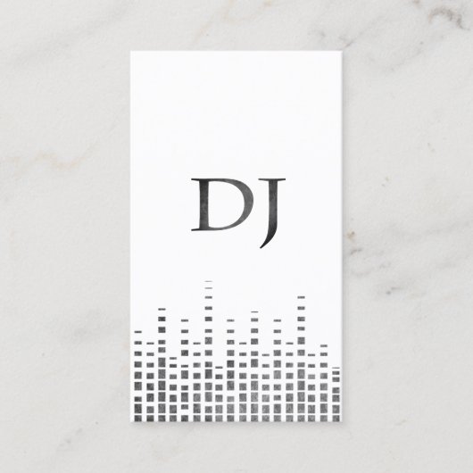 グランジなDJの名刺 名刺 (正面)