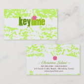 グランジなGC |のライム 名刺 (正面/裏面)