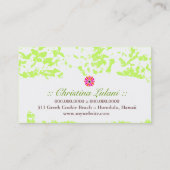 グランジなGC |のライム 名刺 (裏面)