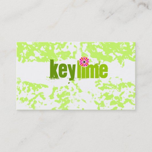 グランジなGC |のライム 名刺 (正面)