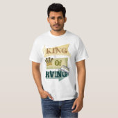 グランジなRVの/RVINGキャンプの人 Tシャツ (正面フル)