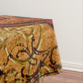 グランジなSteampunkのギアおよび時計 テーブルクロス (インサイチュ)