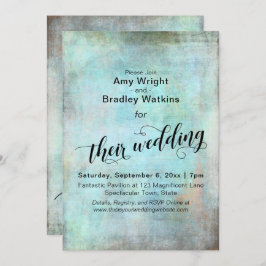 グランジアクアの書結婚跡 招待状