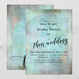 グランジアクアの書結婚跡 招待状