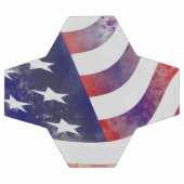 グランジアメリカ国旗 サッカーボール (フラット)