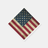 グランジアメリカ国旗 スタンダードカクテルナプキン (角)