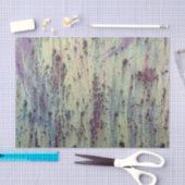 グランジイエロー・マゼンタ錆びた金属パターン 薄葉紙 (クラフト)