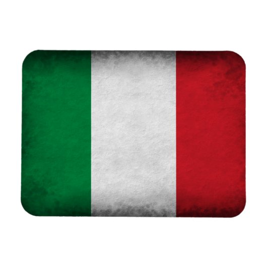 グランジイタリアン旗 マグネット (横)