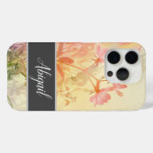 グランジガーデニアカスタムiPhone 15 Proケース Case-Mate iPhoneケース (裏面 (横))