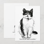 グランジキャット - 猫は次々とやってくる シーズンカード (正面/裏面)