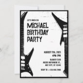 グランジギター 招待状 (正面)