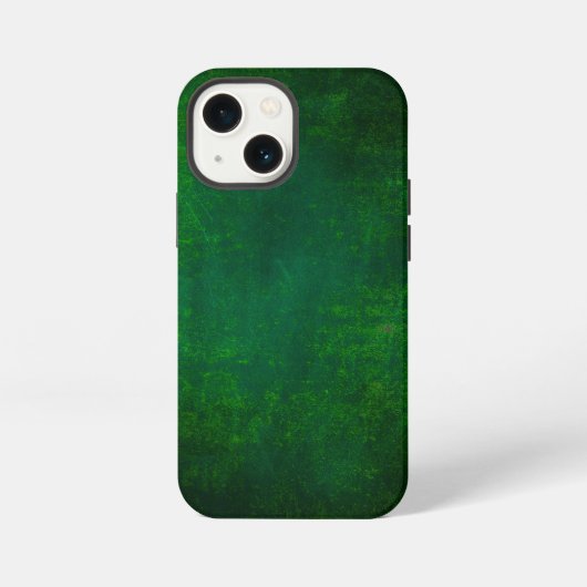 グランジグリーンテクスチャ iPhoneケース (裏面)