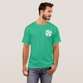 グランジシャムロックSt patricks dayティー |グリーンシャツ Tシャツ (正面フル)
