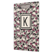 グランジスカルとバラクリップボモノグラムのード クリップボード (左)