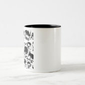 グランジスカルプリント ツートーンマグカップ (中央)