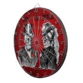 グランジスカル結婚と記念日パーティー ダーツボード (正面右)