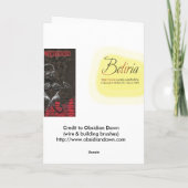 グランジスカル誕生日カード カード (裏面)