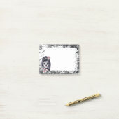 グランジスカル ポストイット (デスク上)