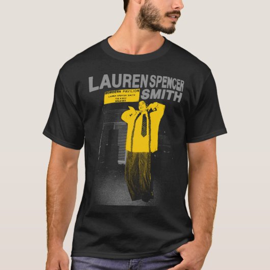 グランジスタイルポップミュージシャン Tシャツ (正面)