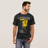グランジスタイルポップミュージシャン Tシャツ (正面フル)