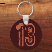 グランジスタイル番号13 キーホルダー (正面)