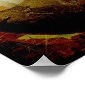 グランジスタイル8ボール ポスター (角)