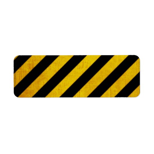 グランジストライプ害 ラベル (正面)