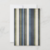 グランジストライプ バー・ミッツヴァ・レセプション 招待状 (裏面)