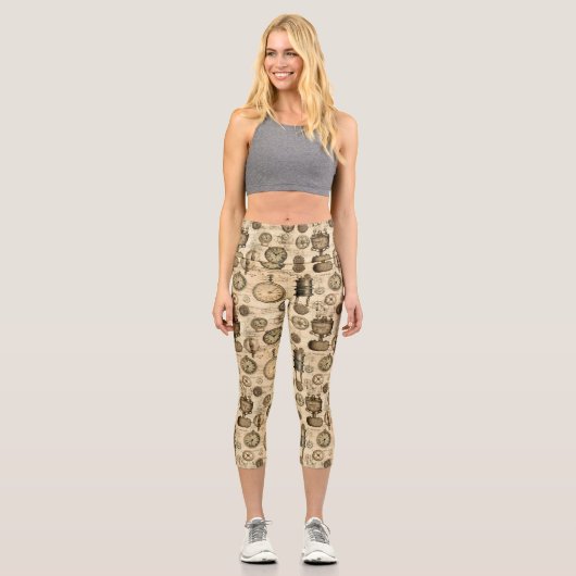 グランジス素朴テームパンク時計(14) カプリレギンス (正面)