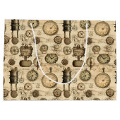 グランジス素朴テームパンク時計(14) ラージペーパーバッグ (裏面)