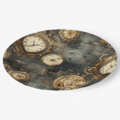 グランジス素朴テームパンク時計(8) ペーパープレート (アングル)