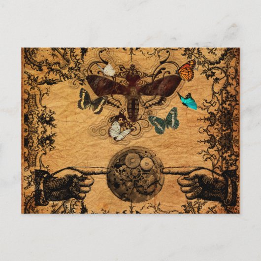 グランジタイビクトリアンチョウ ポストカード (正面)