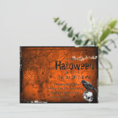 グランジハロウィーンスパイダーウェッブレイブン&スカル 招待状 (スタンド正面)