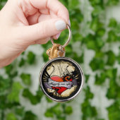 グランジハートハネムーンKeyChainの後ずっと幸せに キーホルダー (手)