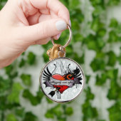 グランジハートハネムーンKeyChainの後ずっと幸せに キーホルダー (手)