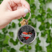 グランジハートハネムーンKeyChainの後ずっと幸せに キーホルダー (手)