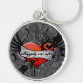 グランジハートハネムーンKeyChainの後ずっと幸せに キーホルダー (正面)