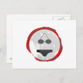 グランジビキニ標識 ポストカード (正面/裏面)