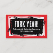 グランジファンキー料理ケータリング 名刺 (正面)