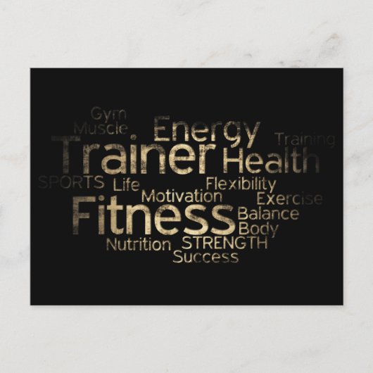 グランジフィットネスはがき ポストカード (正面)