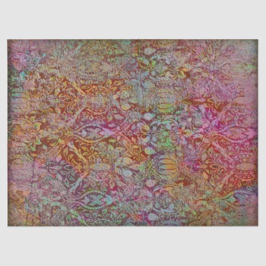 グランジフローラの切り離しビクトリアンティッシュペーパー 薄葉紙 (正面)