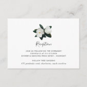 グランジフローラ披露宴カード エンクロージャーカード (正面)