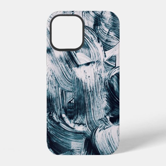 グランジペイントの背景 iPhoneケース (裏面)