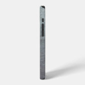 グランジメタルの背景テクスチャ iPhoneケース (左側面)