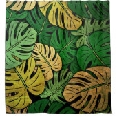 グランジモンス葉ラ シャワーカーテン (正面)