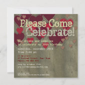 グランジラブ イベント招待 招待状 (裏面)