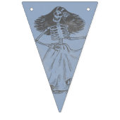 グランジレトロブラックハローウィンパーティ バンティングフラッグ (第1の旗)