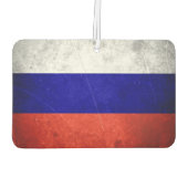 グランジロシアの旗 カーエアーフレッシュナー (裏面)